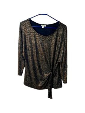 Size XL Laura metallic blouse